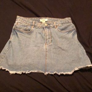 Denim skirt